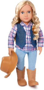 Our Generation Ashleigh Cowgirl Doll Size 46 cm