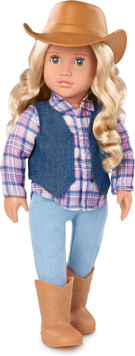 Our Generation Ashleigh Cowgirl Doll Size 46 cm