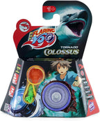 Tornado Colossus Professional Yo-Yo Toy with String for Kids, Durable Design with Auto Return Mechanism for Kids and Beginners, Smooth Spin Handheld Skill Toy- Ages 3+, Metallic Royal Blue