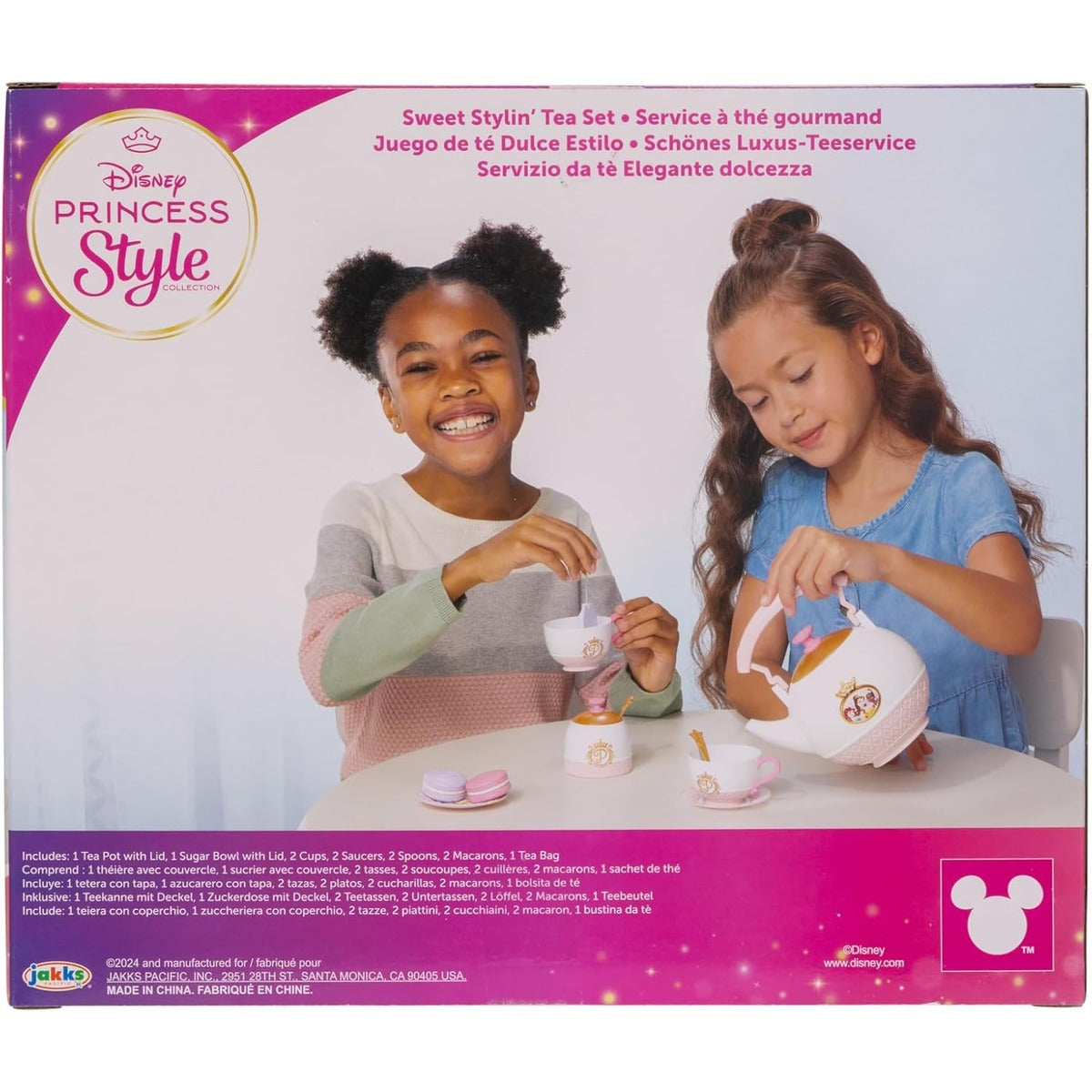 Disney Princess Sweet Stylin' Tea Set Collection One Size Pink