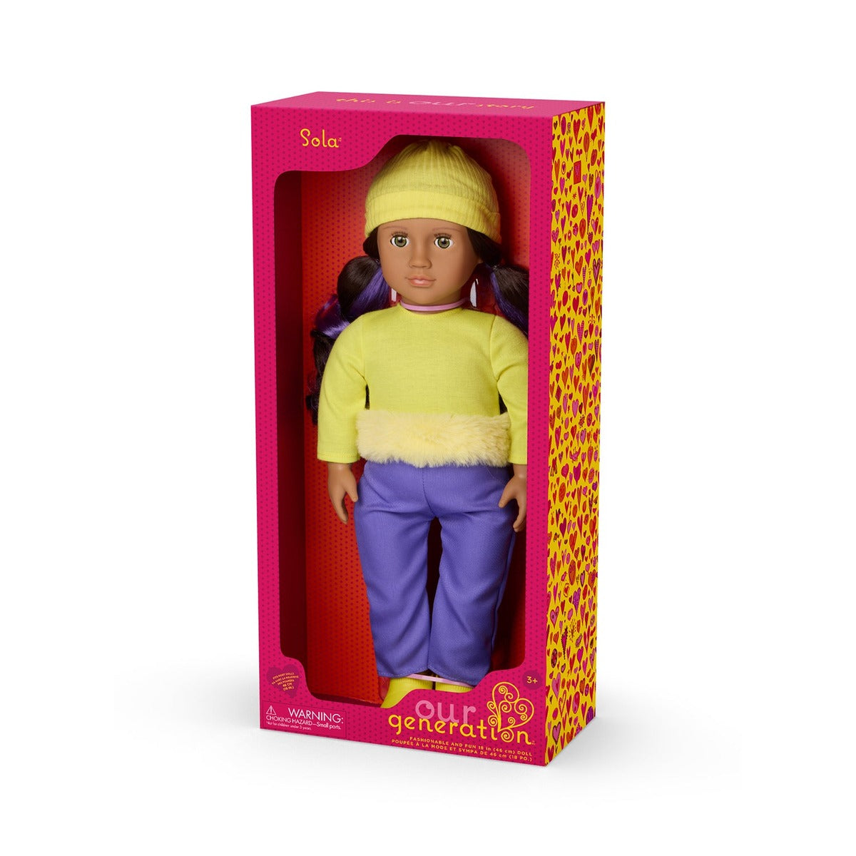 Doll Withcolor Block Outfit Sola