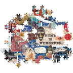 Clementoni - 37072 Jigsaw Puzzle 1000 Pieces for Adults and Children, Special Series, Massimalismo Travel & Culture Theme, Compact Box with Poster Included, Gift Idea for Men and Women, Made in Italy