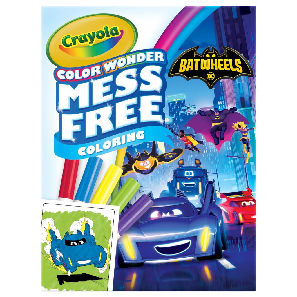 Crayola Batwheels Color Wonder Activity Set