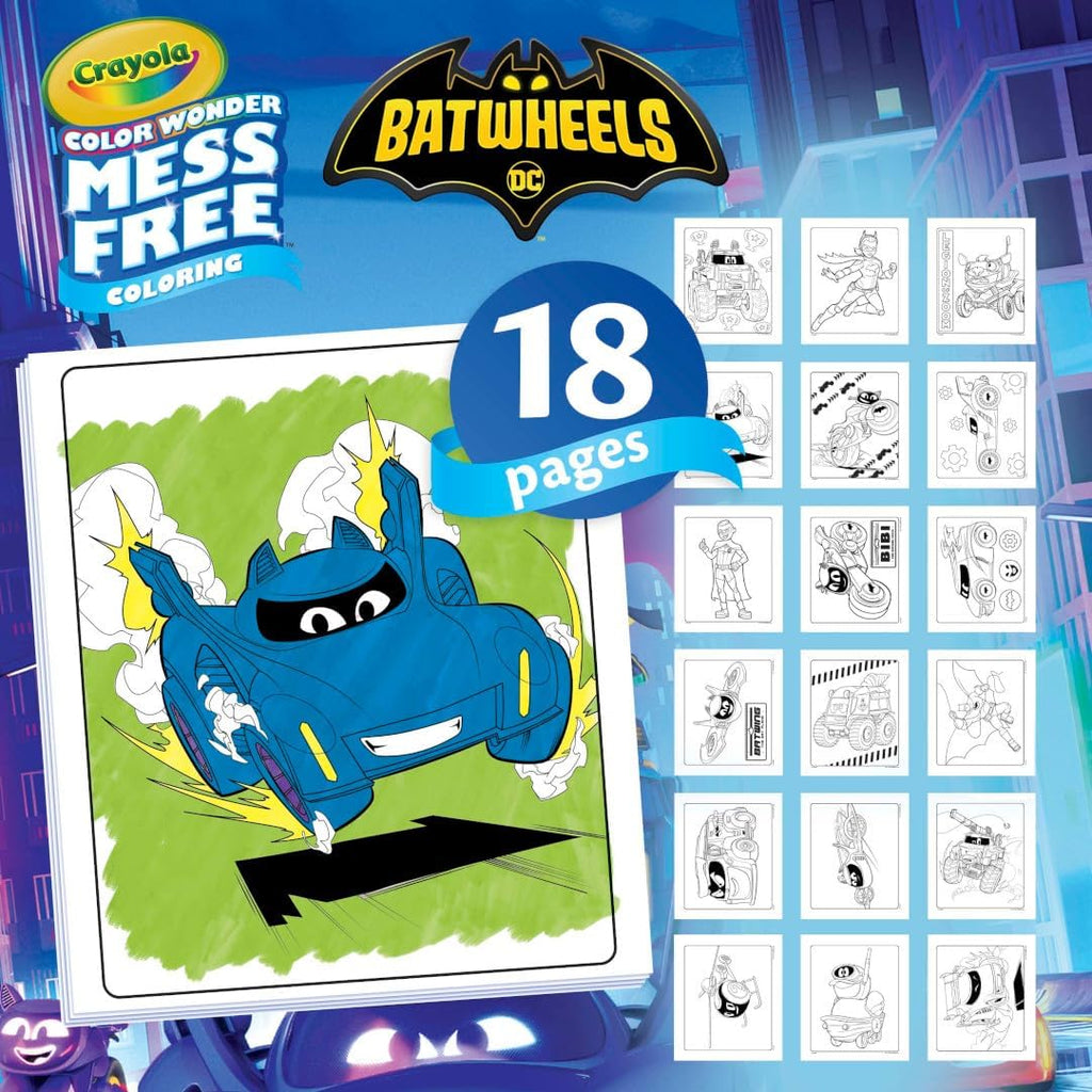 Crayola Batwheels Color Wonder Activity Set