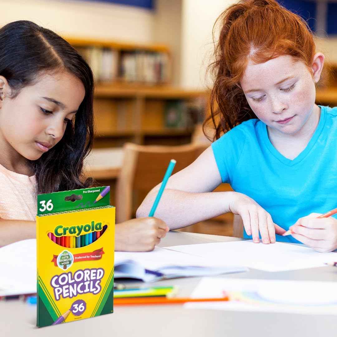 Crayola Colored Pencils (36ct), Kids Pencil Set