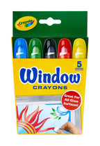 Crayola Washable Window Crayons, Glass and Window Art Supplies