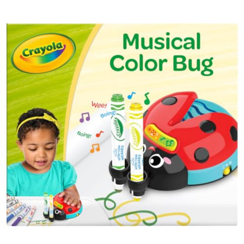 Crayola Musical Color Bug, Toddler Sensory Toy