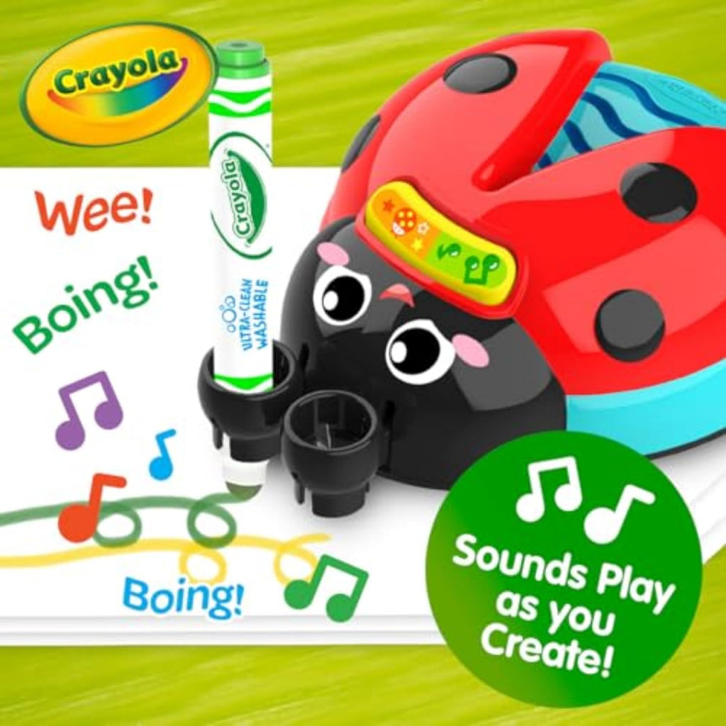 Crayola Musical Color Bug, Toddler Sensory Toy