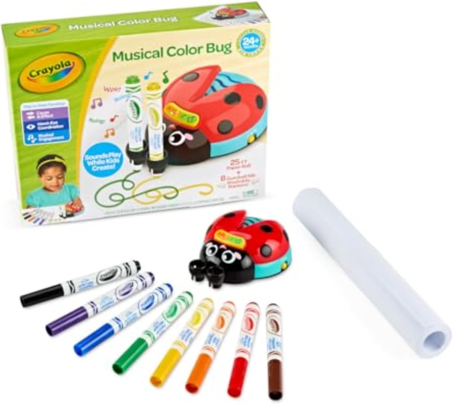 Crayola Musical Color Bug, Toddler Sensory Toy