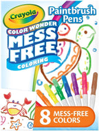 Crayola Color Wonder Paintbrush Pens, Mess Free Paint Set