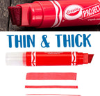 Crayola Project: XL Poster Marker, Red Single ct