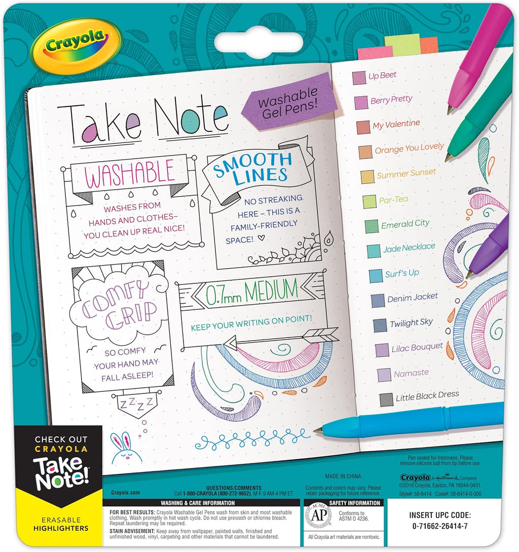 Crayola Colored Gel Pens