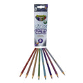 Crayola Metallic FX Colored Pencils - 8 Pencils 1 Count (Pack of 1)