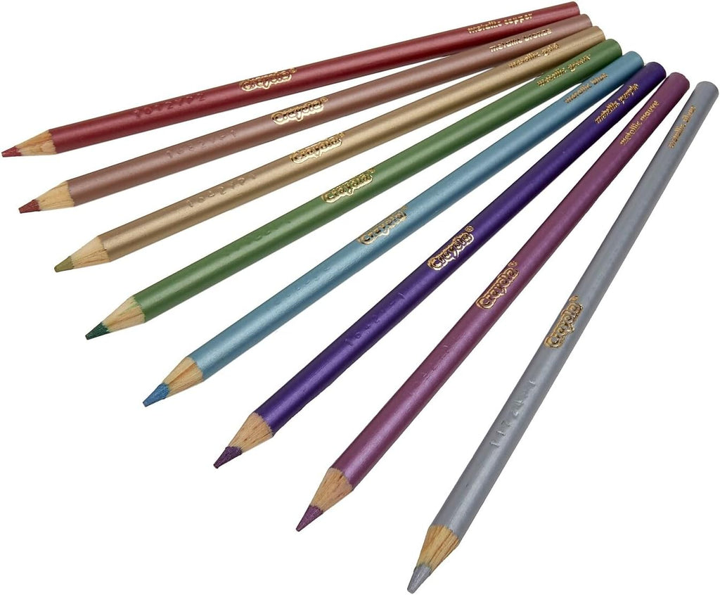 Crayola Metallic FX Colored Pencils - 8 Pencils 1 Count (Pack of 1)