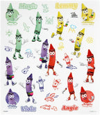 Crayola Retired Colors Coloring & Activity Set, Retired Crayons & Stickers