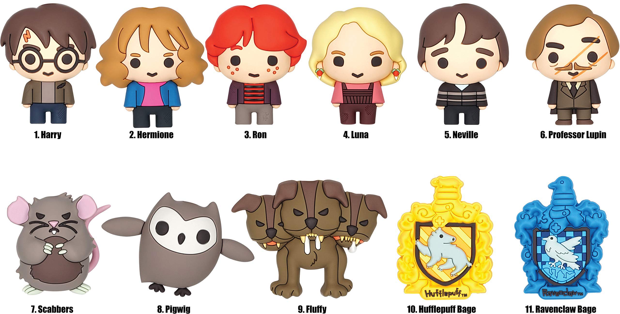 Harry Potter Series 7-3D Foam Bag Clip in Blind Bag