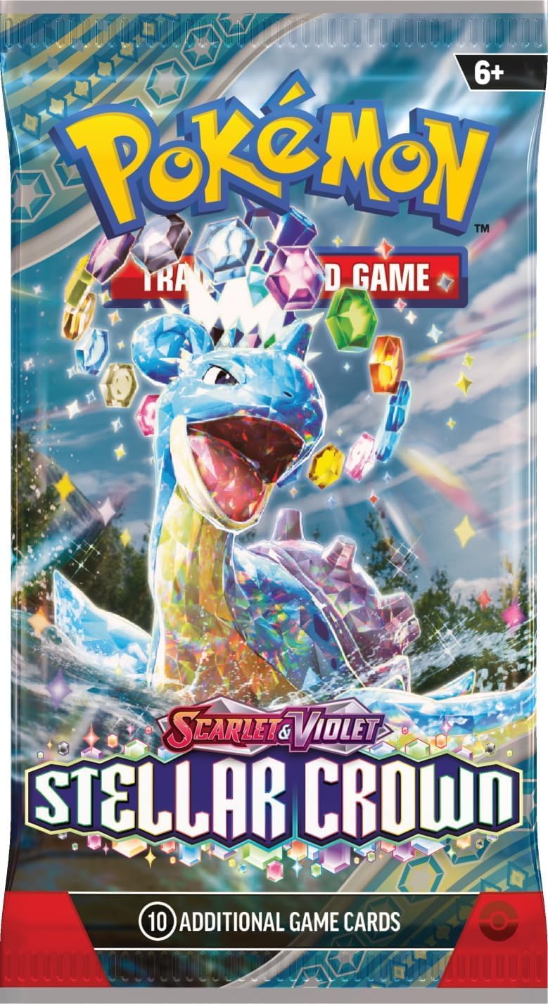 POKEMON TCG: Scarlet & Violet Stellar Crown BOOSTER PACK (1 PACK) - 10 Cards