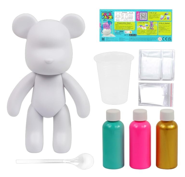 Pour Palz DIY Paint Bear W1 Golden Dream - 40ml Version