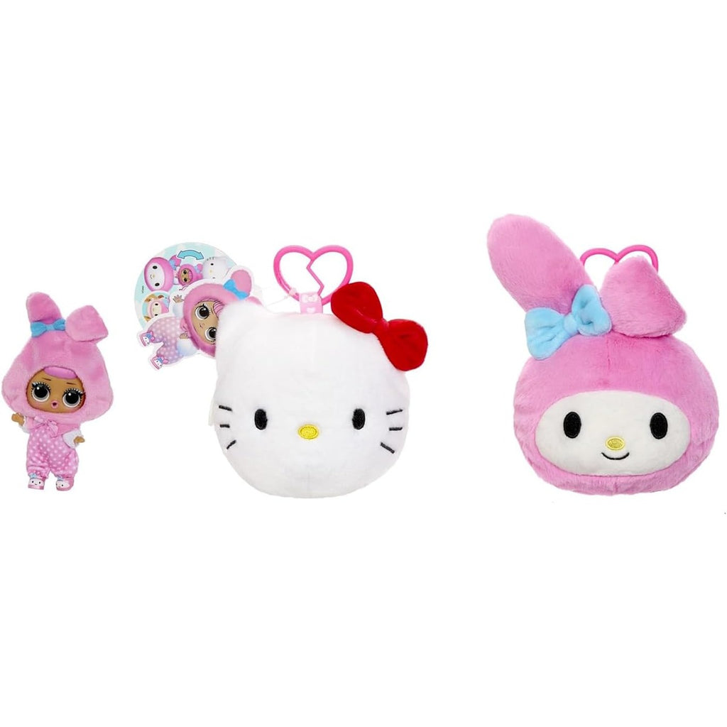 L.O.L. Surprise! Loves Hello Kitty Reversible Plush Surprise
