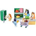 Bluey Series 13 Let's Play Chef Family Shopping Trip Exclusive Figure Playset