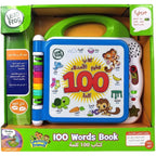 LeapFrog Learning Friends 100 Words Book, Bilingual Educational Book for Kids with Arabic & English Words, Interactive Sound Toy to Boost Language Skills, Ideal for Boys and Girls Ages 1 to 4 Years