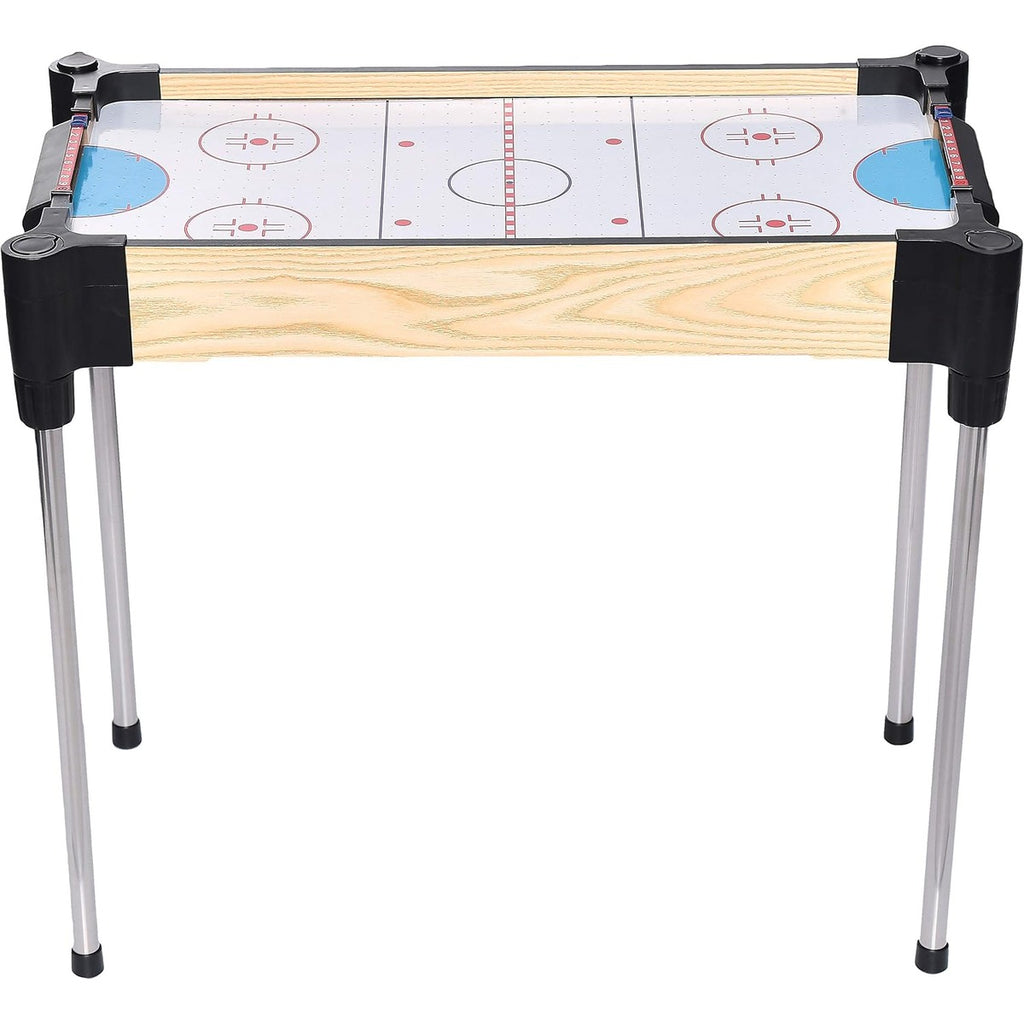 Merchant Ambassador Table Top Air Hockey 27 Inch (68.5 Cm)! Include 4 Legs! Exclusive Patent Technology!Easy Assemble! Simple Set up Corner! No Screw No Nails Needed! Age 3 & Above