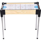 Merchant Ambassador Table Top Air Hockey 27 Inch (68.5 Cm)! Include 4 Legs! Exclusive Patent Technology!Easy Assemble! Simple Set up Corner! No Screw No Nails Needed! Age 3 & Above