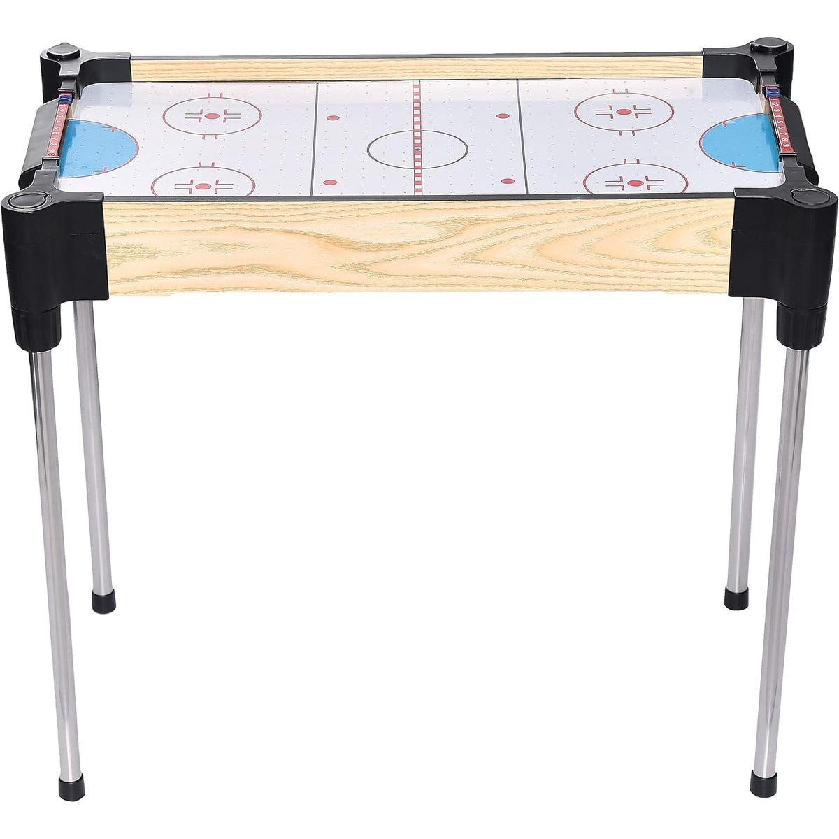 Merchant Ambassador Table Top Air Hockey 27 Inch (68.5 Cm)! Include 4 Legs! Exclusive Patent Technology!Easy Assemble! Simple Set up Corner! No Screw No Nails Needed! Age 3 & Above