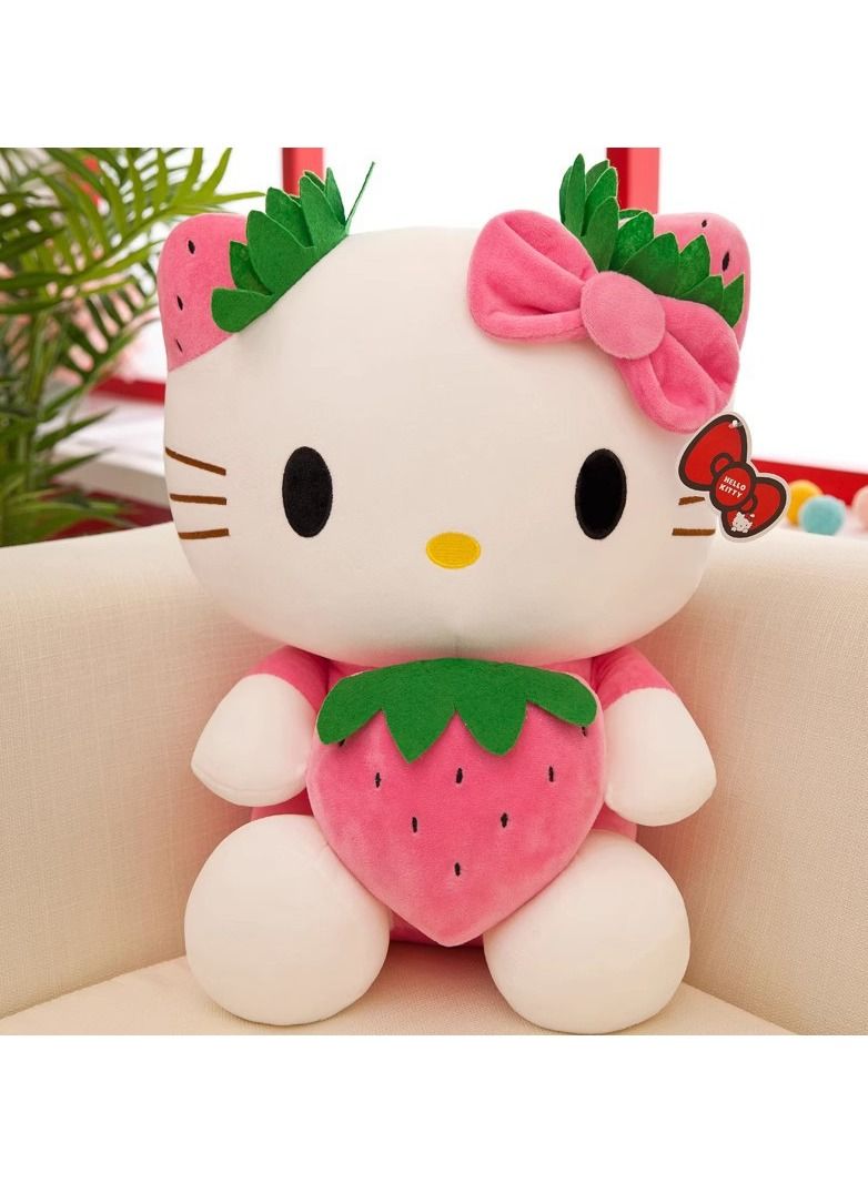 Hello Kitty Plush Toy, 23cm Kawaii Black Gold Plush Toy, Cartoon Hello Kitty Plush Toy