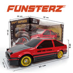 Funsterz - Drift Series RC Car - Drifting Storm Edition - Red