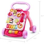 VTech Sit-to-Stand Learning Walker (Frustration Free Packaging), Pink