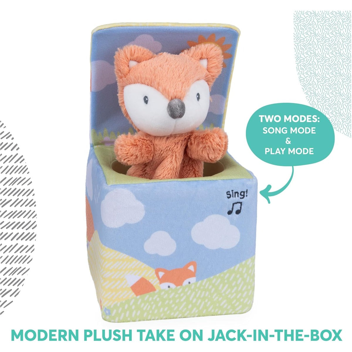 Baby GUND Fox in a Box, Animated Plush Activity Toy for Babies and Infants, Ages 0 and Up, Multicolor