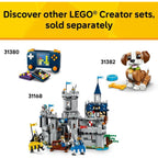 LEGO Creator 3in1 Sea Animals: Beautiful Dolphins Toy - Sea Animal Figure Transforms into a Seahorse or Crab - DIY Room