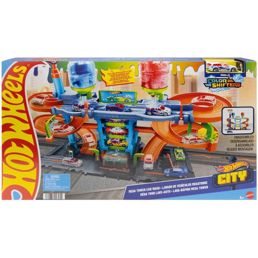 Hot Wheels City Mega Car Wash Car Wash Tower