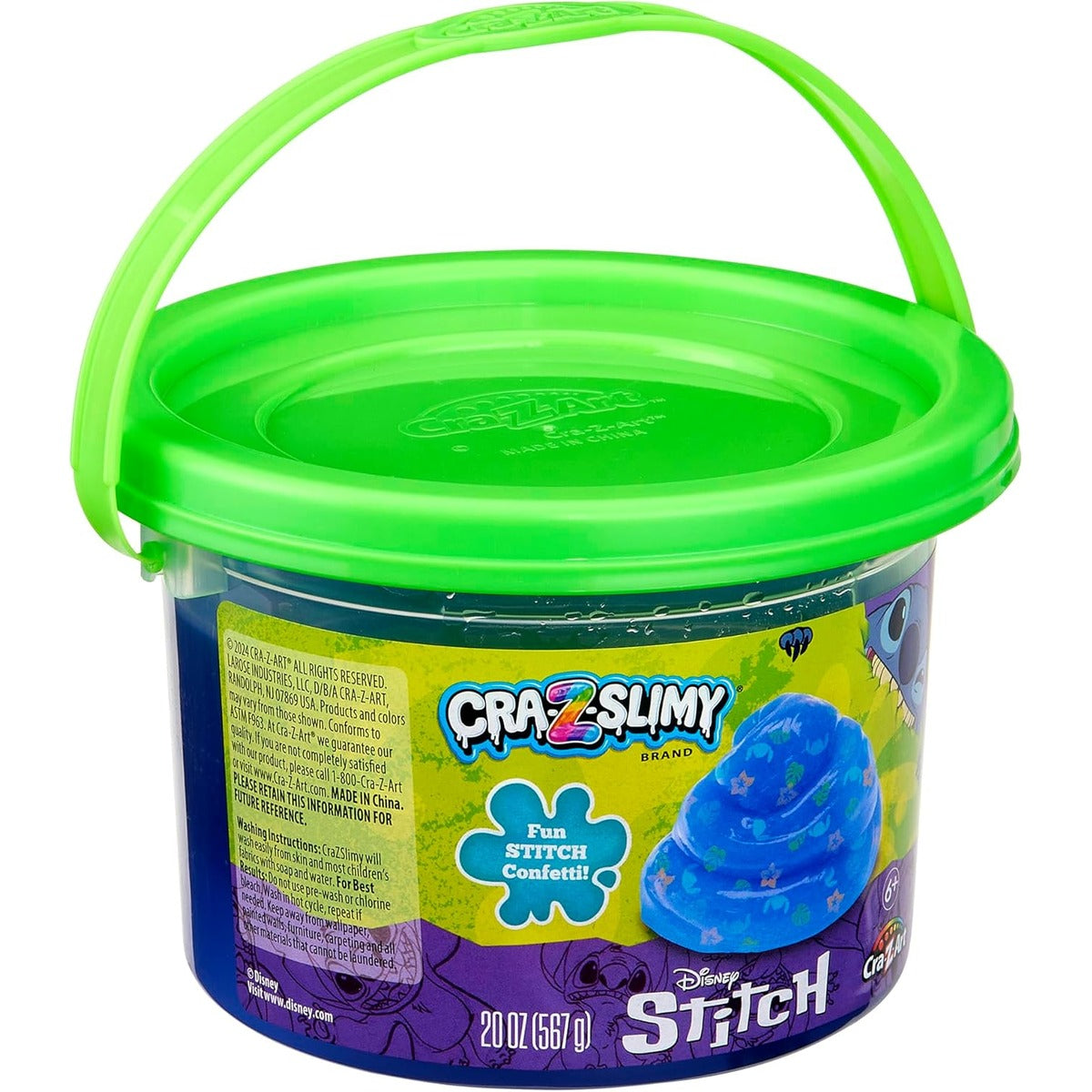 Stitch CRA-Z-Slimy 20oz Pre-Made Slime Bucket