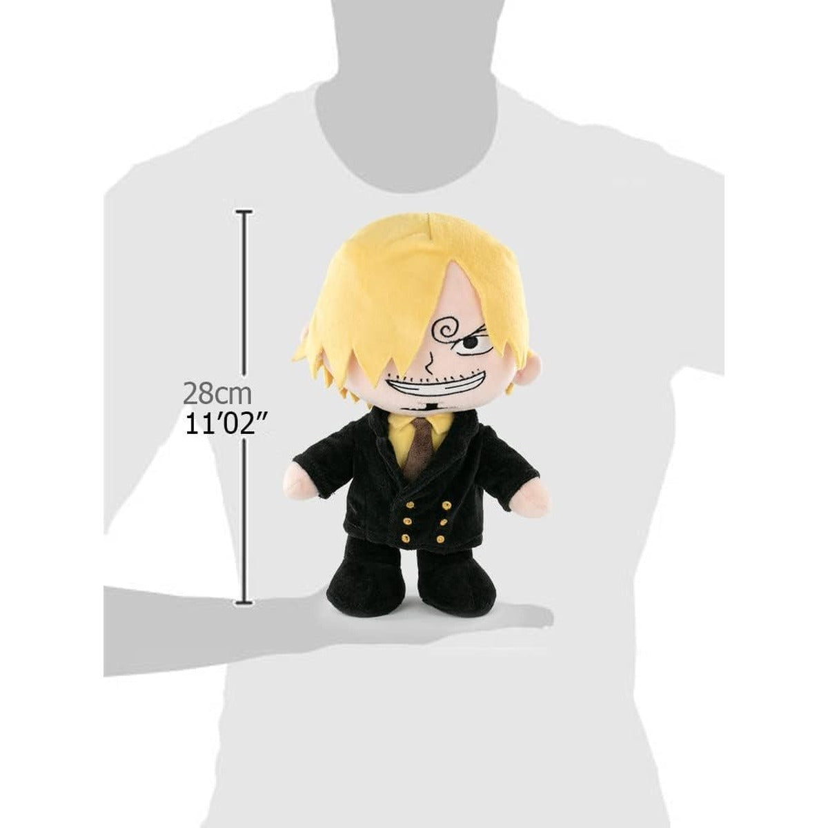 One Piece - One Piece Character Plush - 28 cm - Luffy, Sanji