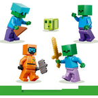 Lego Minecraft 21587 Zombie Dungeon Toy, Birthday Present, Blocks, Boys, Girls, Children, 8, 9, 10, Elementary School
