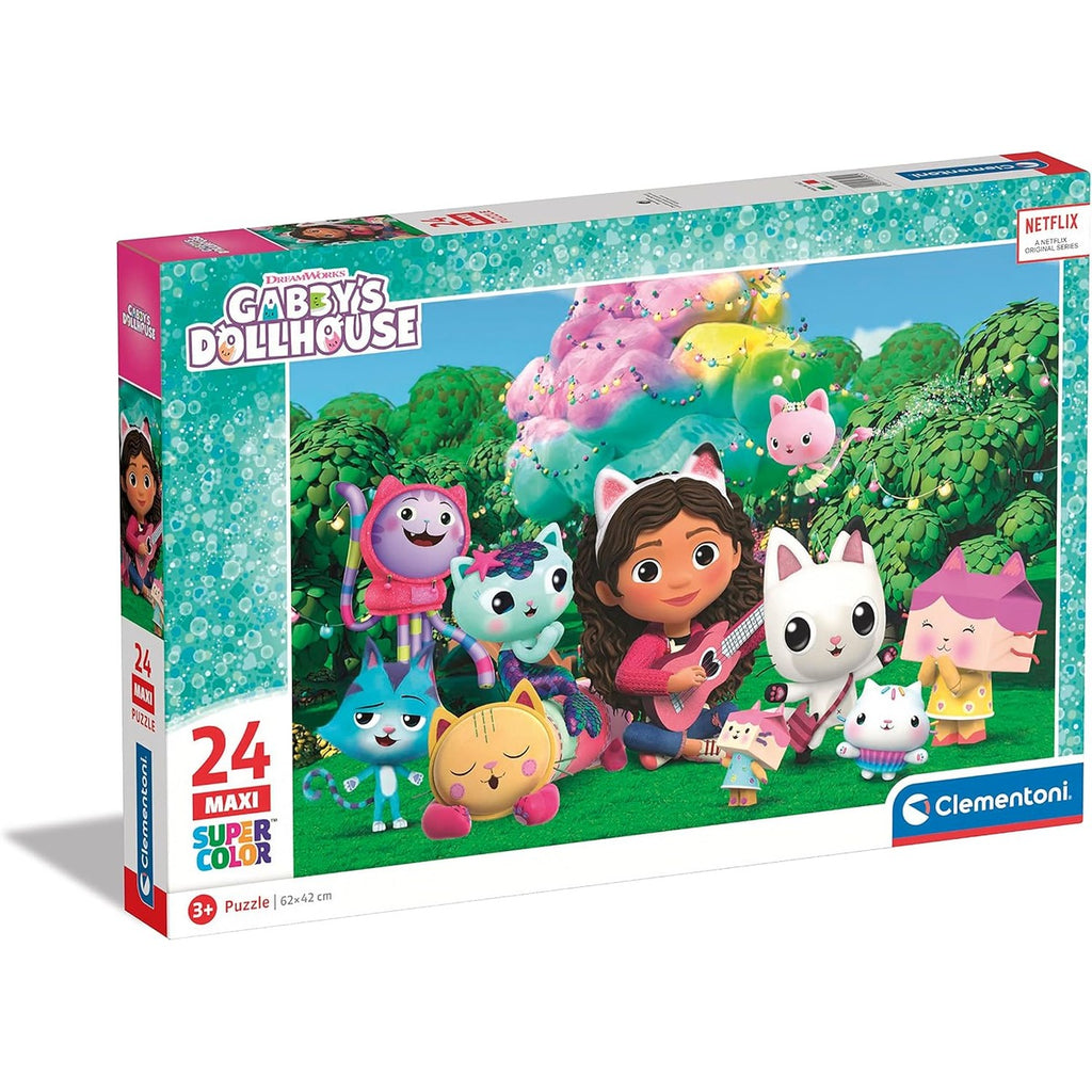 Clementoni Gabbys Dollhouse Puzzle Maxi 24pcs,