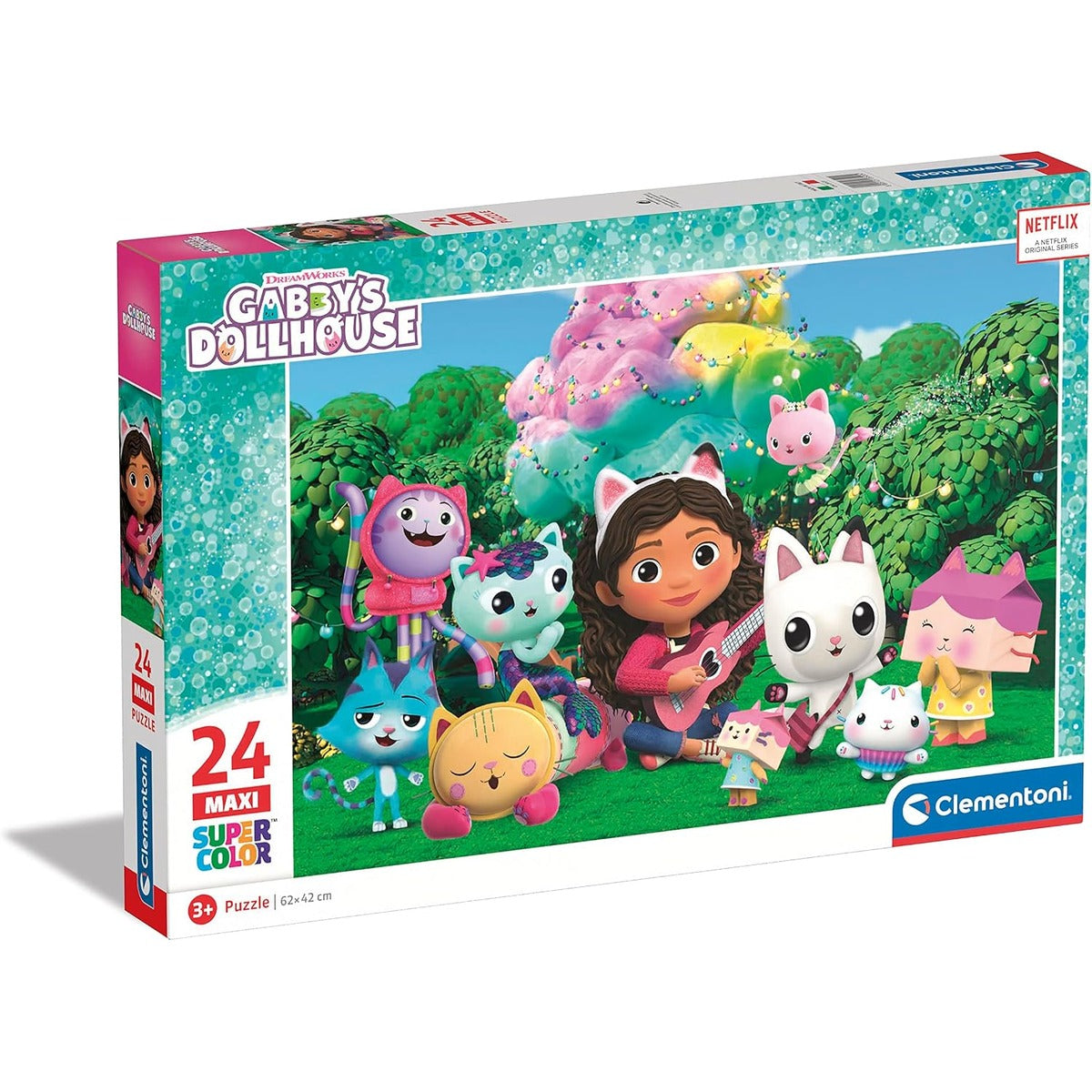Clementoni Gabbys Dollhouse Puzzle Maxi 24pcs,