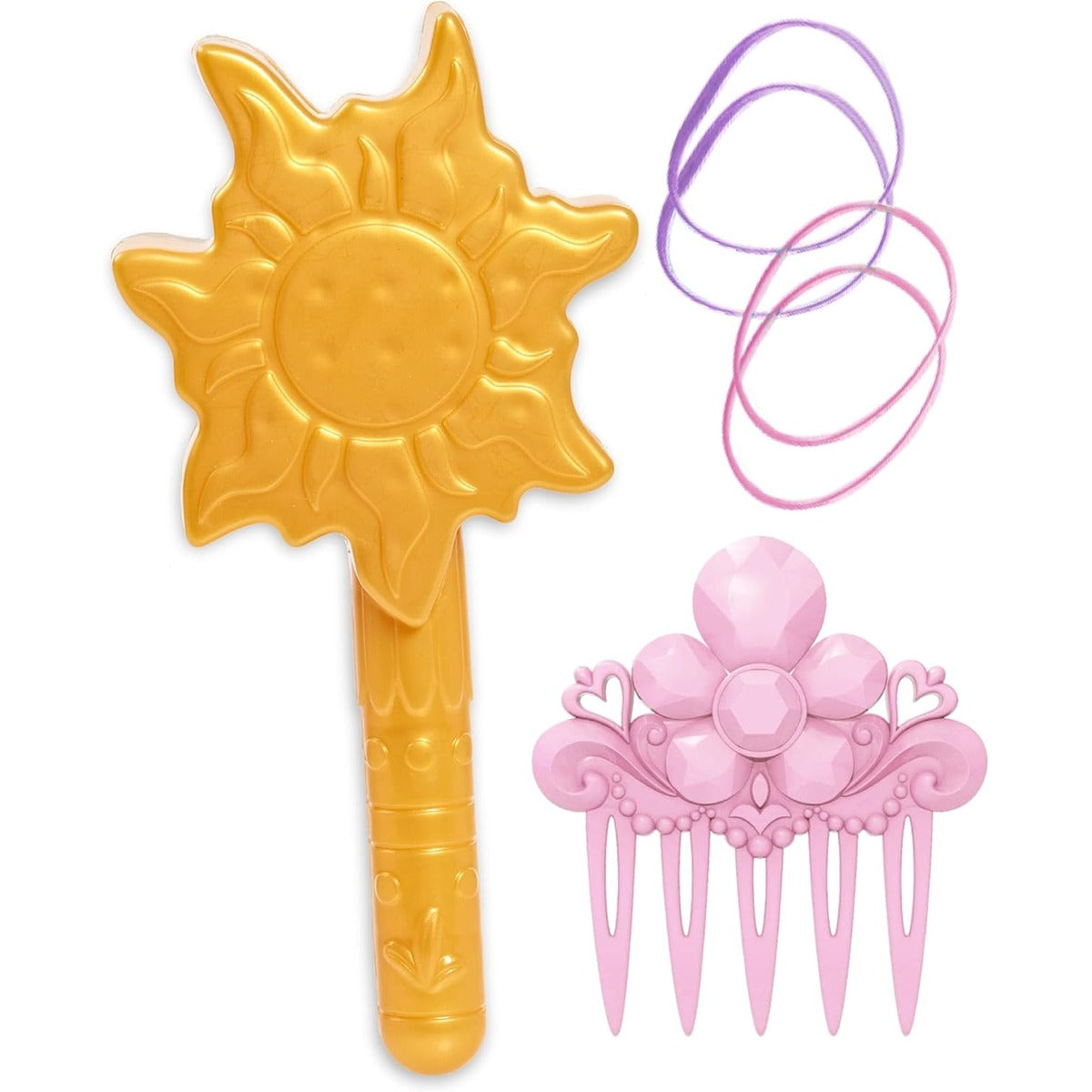 Just Play Disney Princess Rapunzel Hairstyle Head 7 Pieces Pretend Play