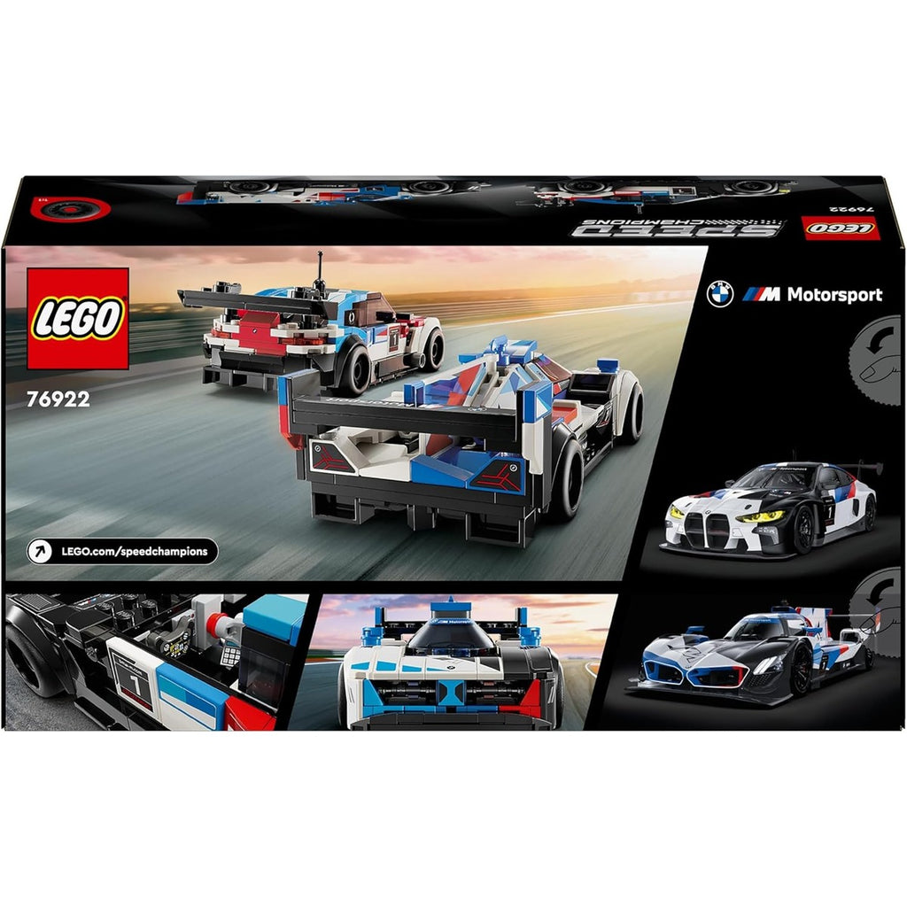 Lego Speed Champions BMW M4 GT3 & BMW M Hybrid Set 76922 One size