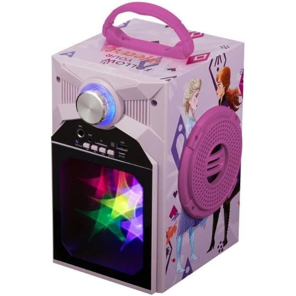 SMD'S Disney Frozen Bluetooth Karaoke Speaker with Microphone