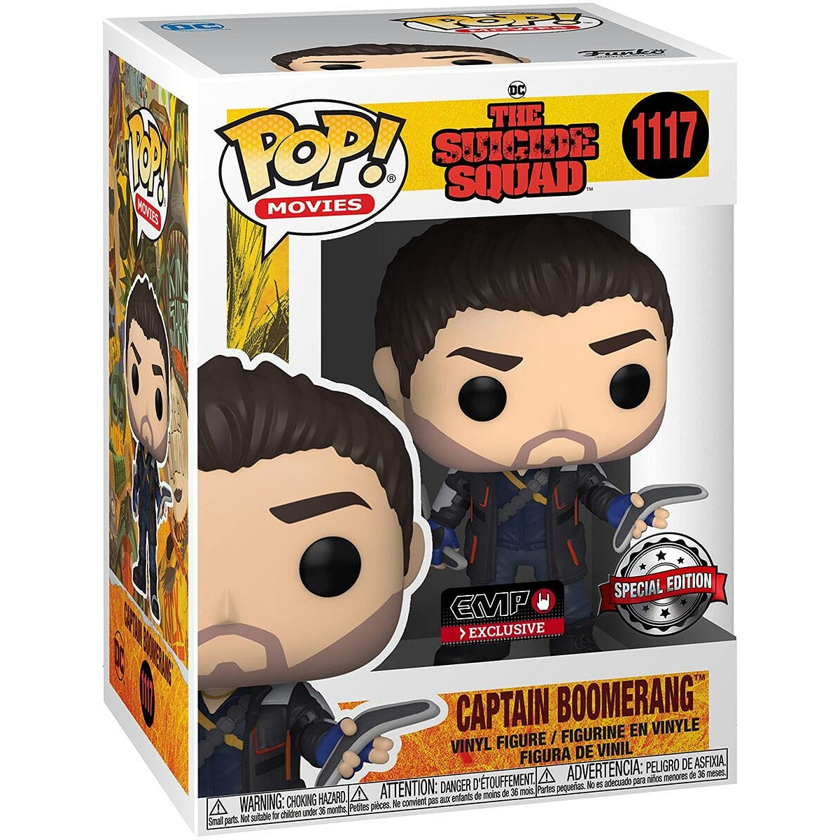 Funko POP! Movies #1117 The Suicide Squad Captain Boomerang - Walmart Exclusive
