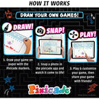 Abacus Brands Pixicade! Turn Drawings Into Playable Video Games
