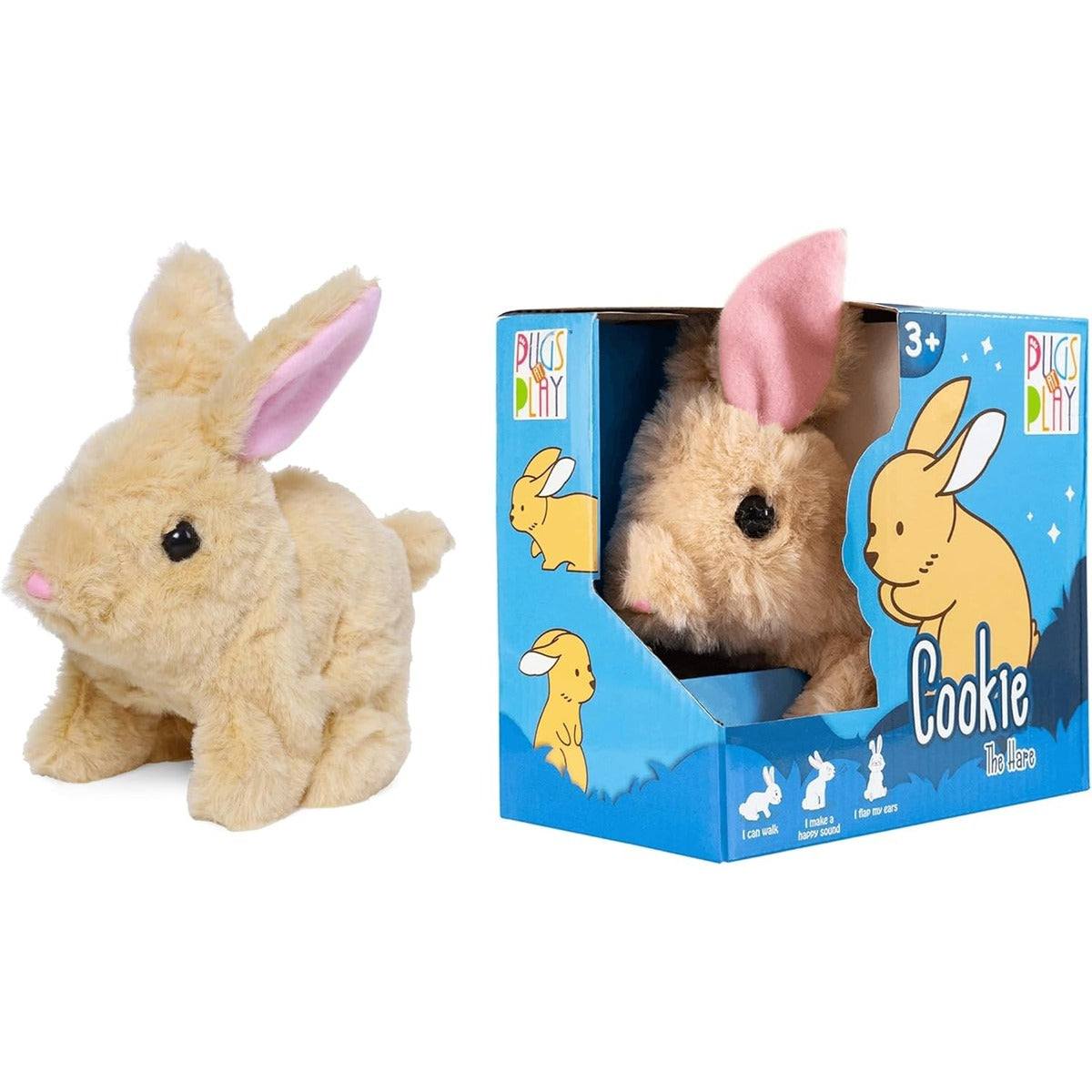 TOY STATION Fuzz Buzz Cookie The Rabbit