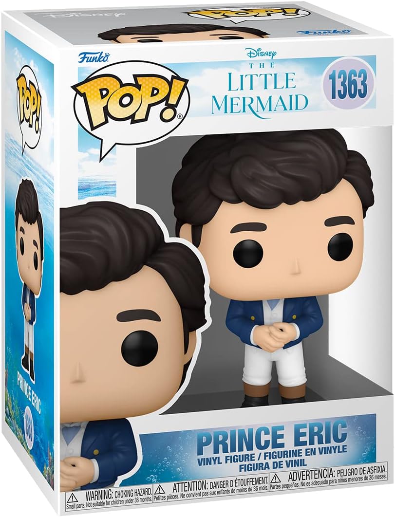 Funko POP! Disney: The Little Mermaid - Prince Eric - Collectable Vinyl Figure - Gift Idea - Official Merchandise - for Kids &amp; Adults - Movies Fans - Model Figure for Collectors and Display