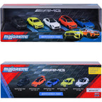 Mercedes-AMG 5 Pieces Giftpack die cast Collection Vehicles to Display and Play