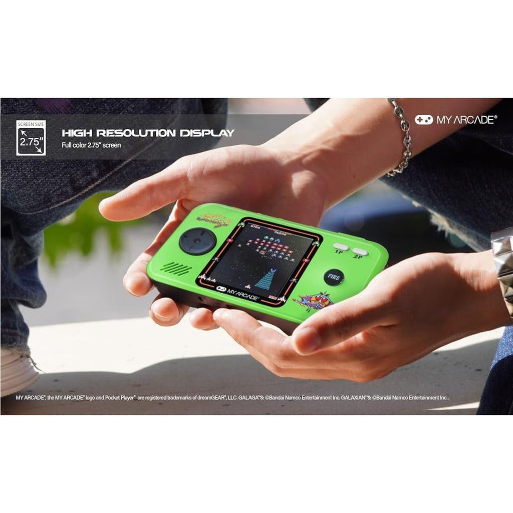 My Arcade Galaga/Galaxian Pocket Player Pro: Portable Video Game