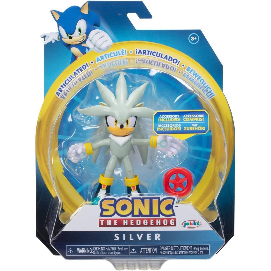 Sonic The Hedgehog 4" Articulated Action Figure Collection (Choose Figure) (Metal Sonic)