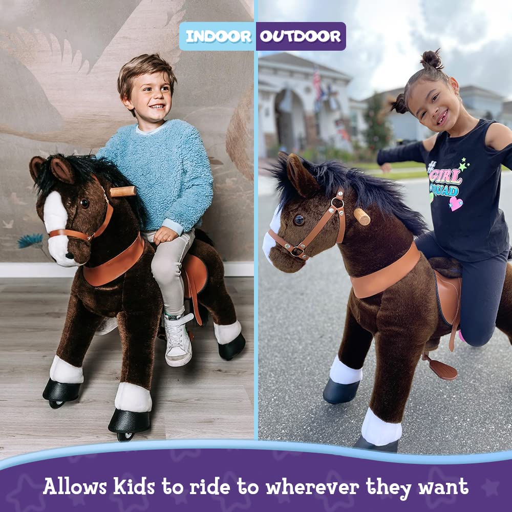 PonyCycle Official Authentic Horse Kids Ride on Toys Kids Scooters